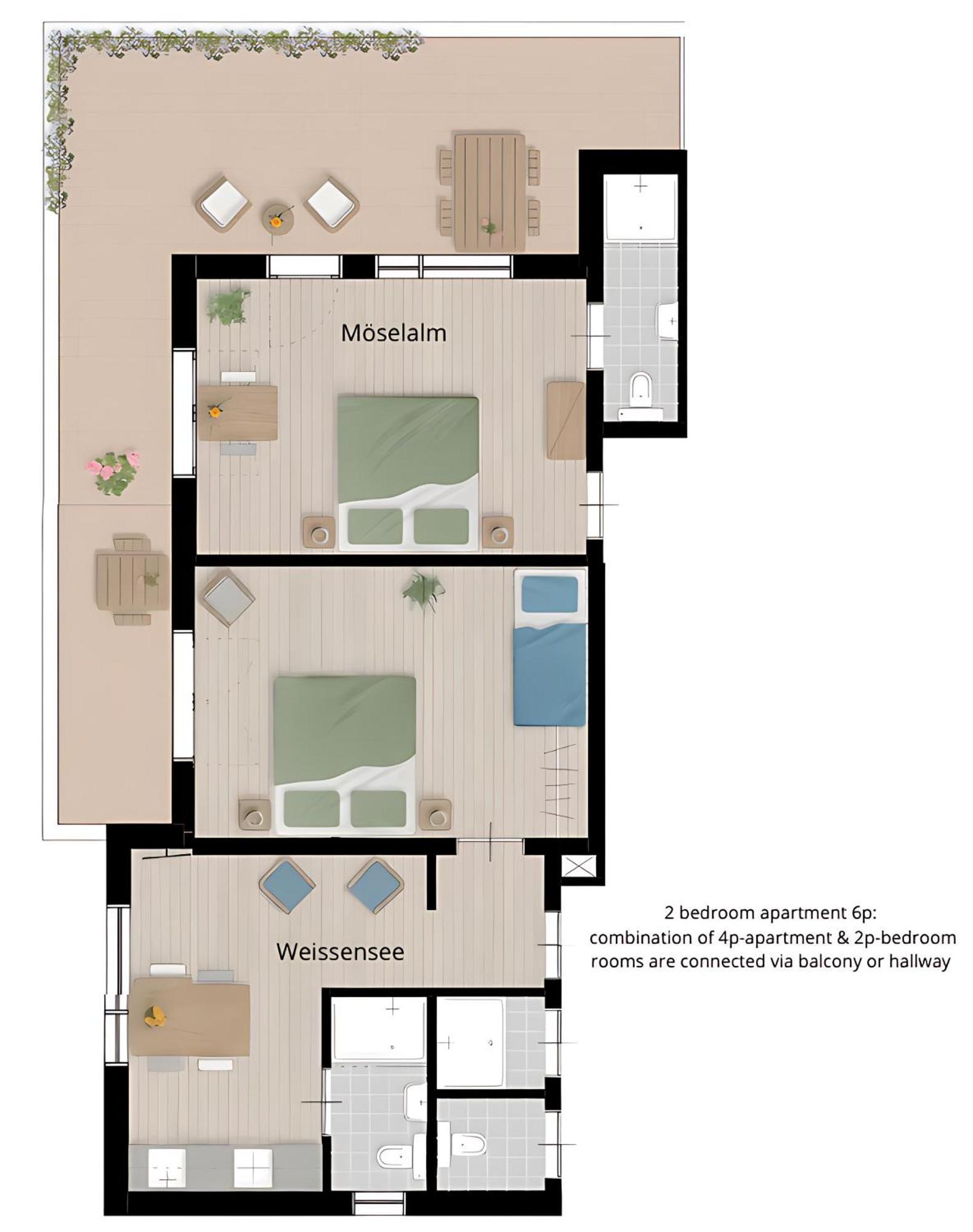Berghaus Weissbriach Appartement Buitenkant foto